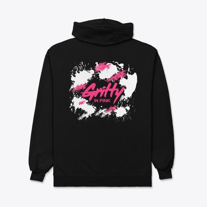 Gritty Splatter Zip up Hoodie